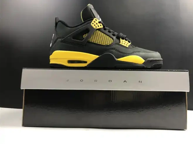 Cheap LUCY 4 Air Thunder Retro Jordan 308497-008 0503